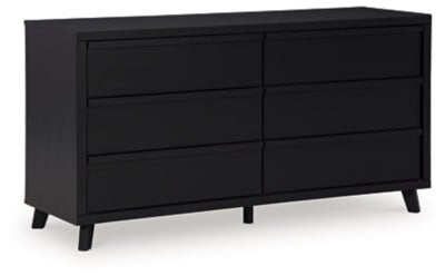 Danziar Dresser - Black | Ashley Furniture