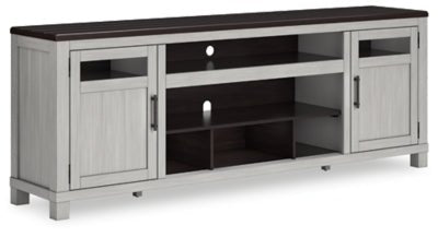 Darborn 88" TV Stand - Dark Gray | Ashley Furniture