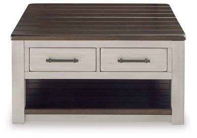 Darborn Lift - Top Coffee Table - Dark Gray Cocktail Table modern furniture Contempo Furniture