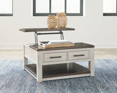Darborn Lift - Top Coffee Table - Dark Gray Cocktail Table modern furniture Contempo Furniture