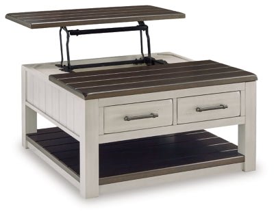 Darborn Lift - Top Coffee Table - Dark Gray Cocktail Table modern furniture Contempo Furniture