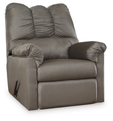 Darcy Recliner - Dark Gray Rocker Chair modern furniture Contempo Furniture