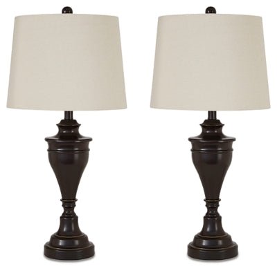 Darlita Table Lamp (Set of 2) - Bronze Table Lamp modern furniture Contempo Furniture