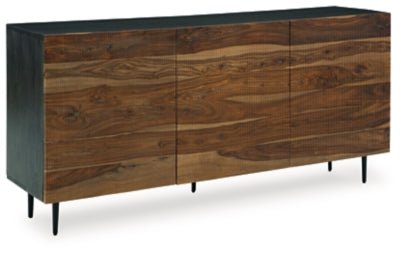 Darrey Accent Cabinet - Dark Brown | Ashley Furniture