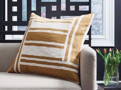 Darrman Pillow (Set of 4) - Dark Brown | Ashley Furniture