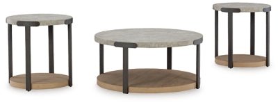 Darthurst Table (Set of 3) - Light Brown | Ashley Furniture