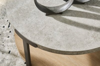 Darthurst Table (Set of 3) - Light Brown Table Set modern furniture Contempo Furniture