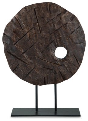 Dashburn Sculpture - Dark Brown Sculpture & Figurine modern furniture Contempo Furniture