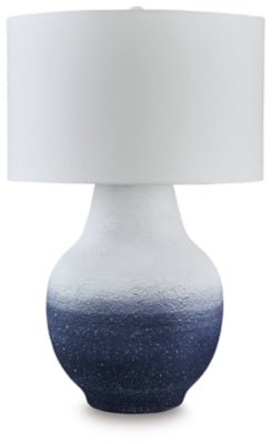 Dashland Table Lamp - Blue Table Lamp modern furniture Contempo Furniture