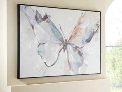 Dashwick Wall Art - Beige Canvas Art modern furniture Contempo Furniture