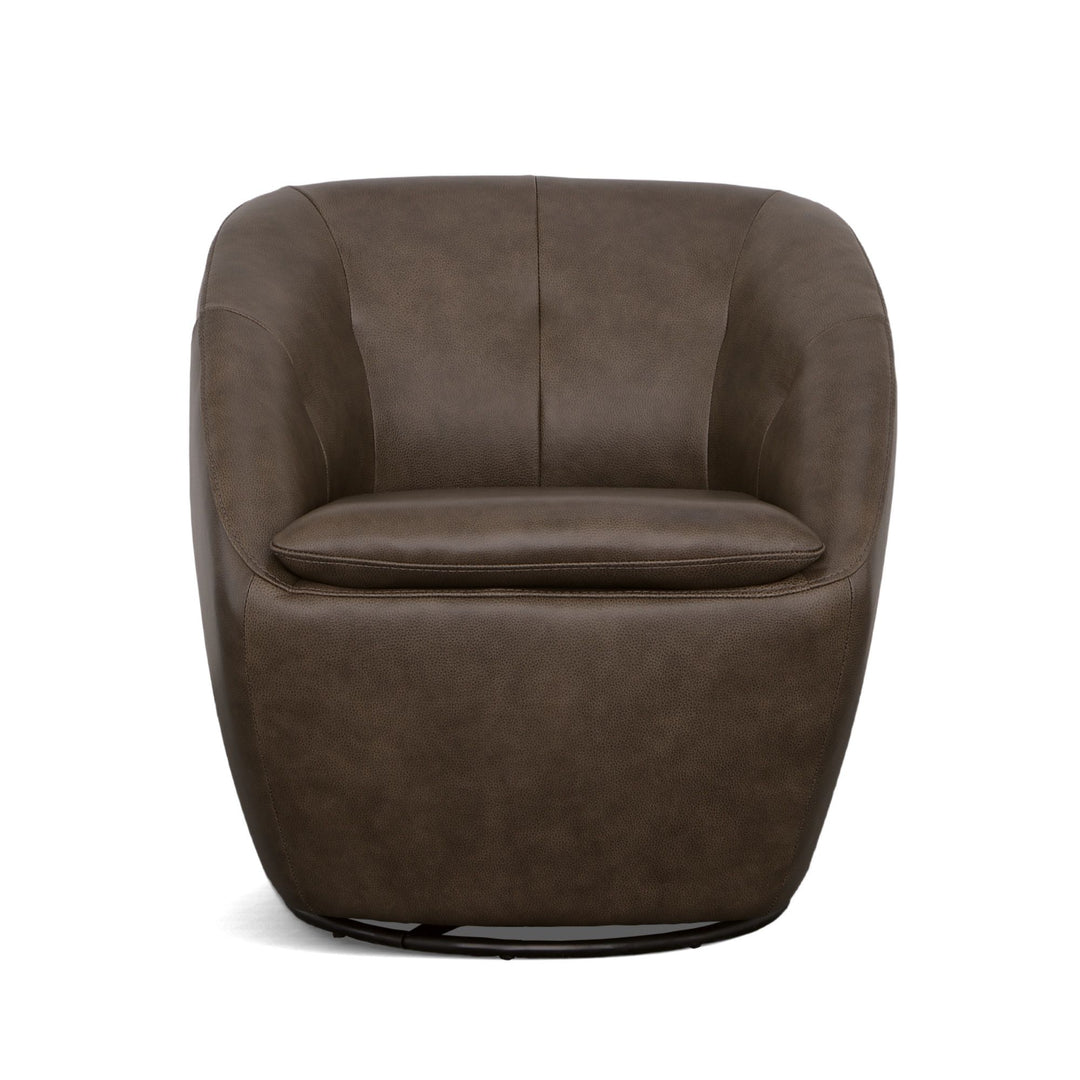 Wade Swivel Chair Milk Chocolate
