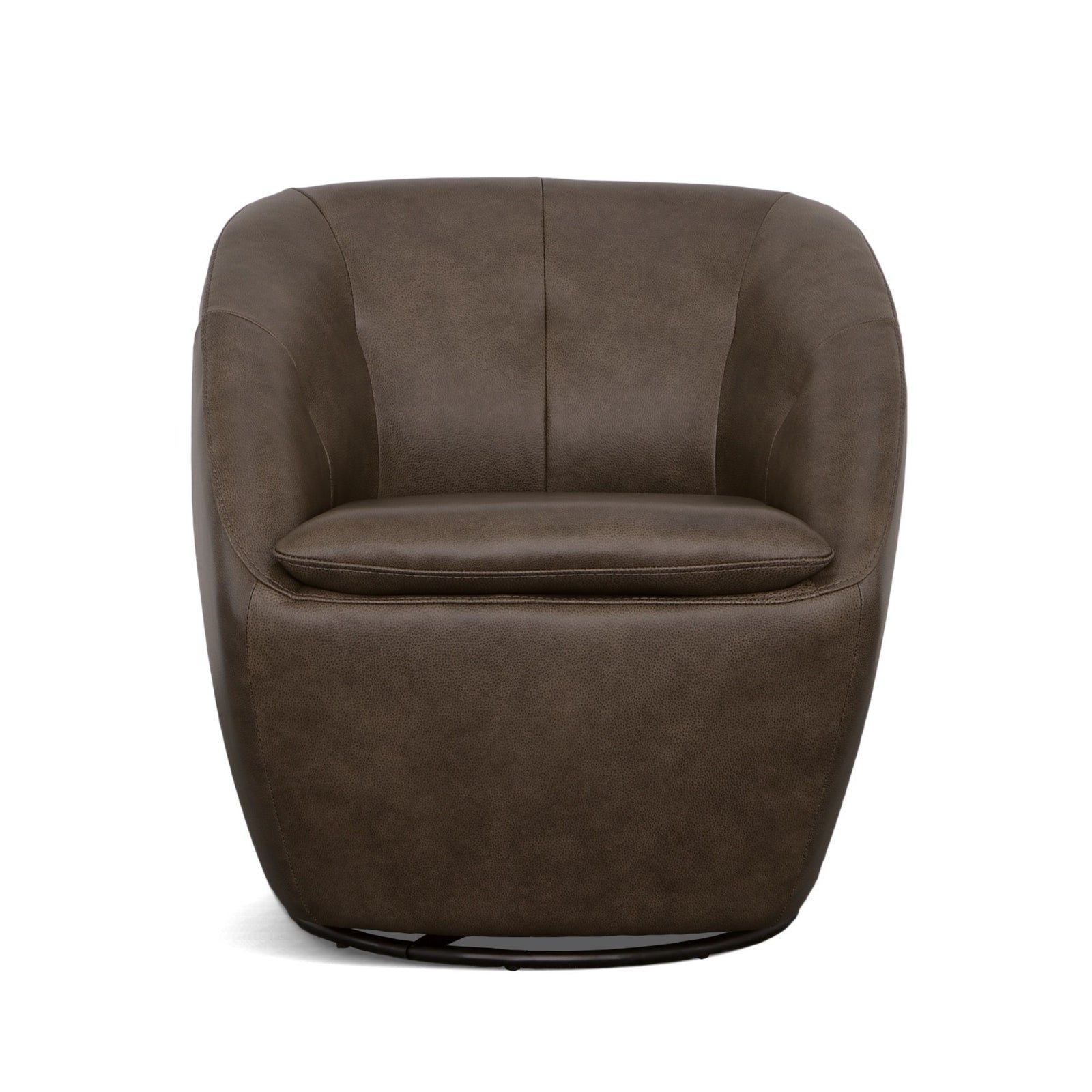 Wade Swivel Chair Milk Chocolate