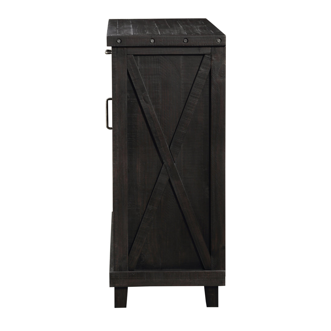 Modus Furniture 7Yc974 Yosemite Solid Wood Wine Bar In Cafe