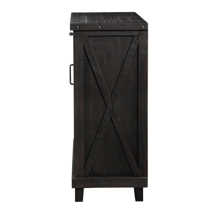 Modus Furniture 7Yc974 Yosemite Solid Wood Wine Bar In Cafe