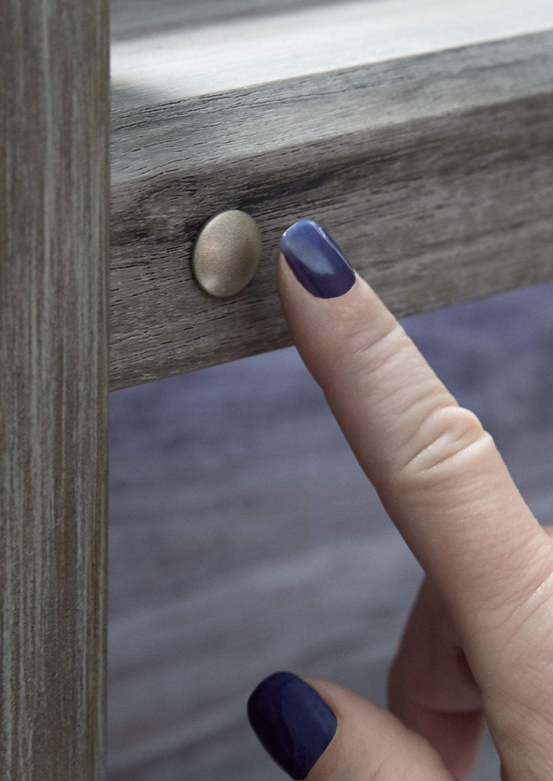 Baystorm - Full Panel Bed With 2 Storage Drawers - Gray by Ashley Furniture product image