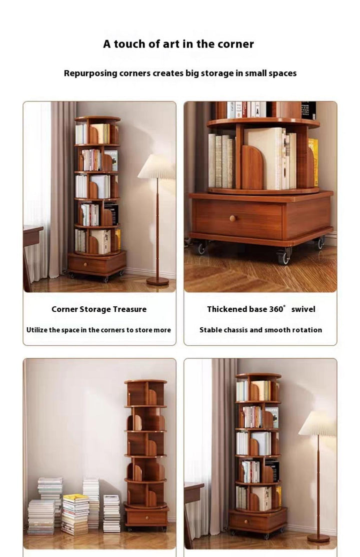 corner-360-degrees-rotating-6-tier-bookshelf-with-wheels-walnut-brown