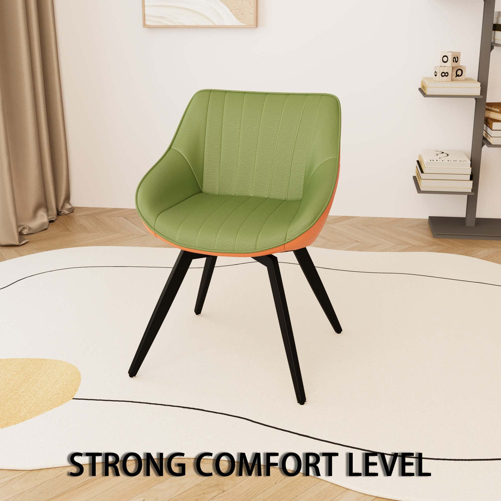 mid-century-modern-3-piece-round-tulip-dining-table-set-in-black-green