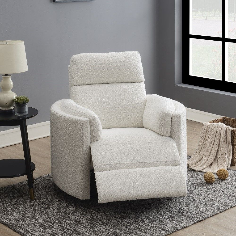 sagen-glider-recliner-with-swivel-beige-boucle