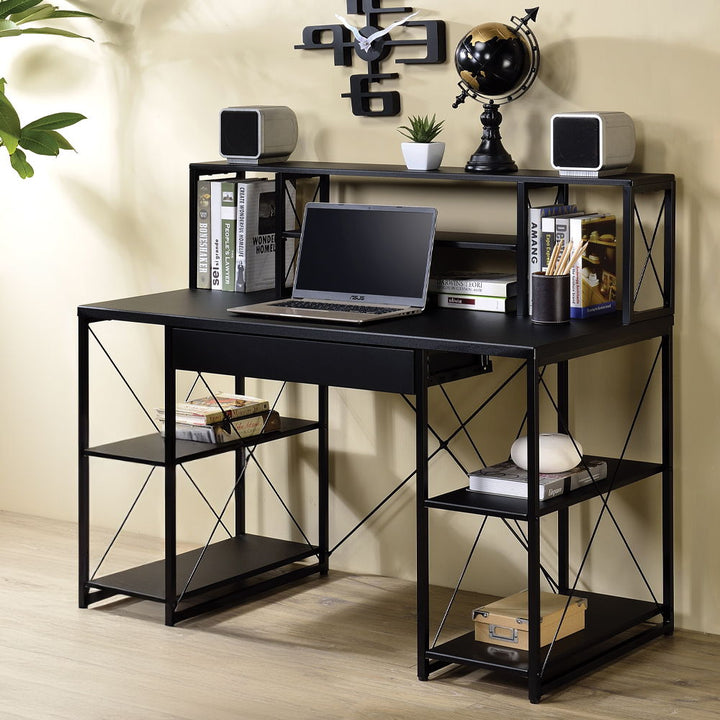 Amiel - Writing Desk - Black