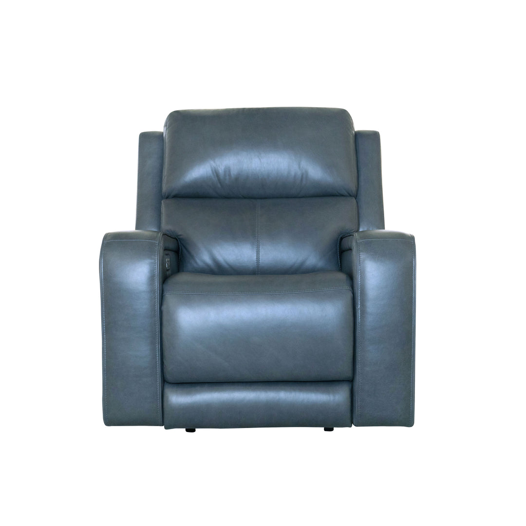 Oasis  Power Recliner With Power Headrest, Lumbar, Heat & Massage  Storm