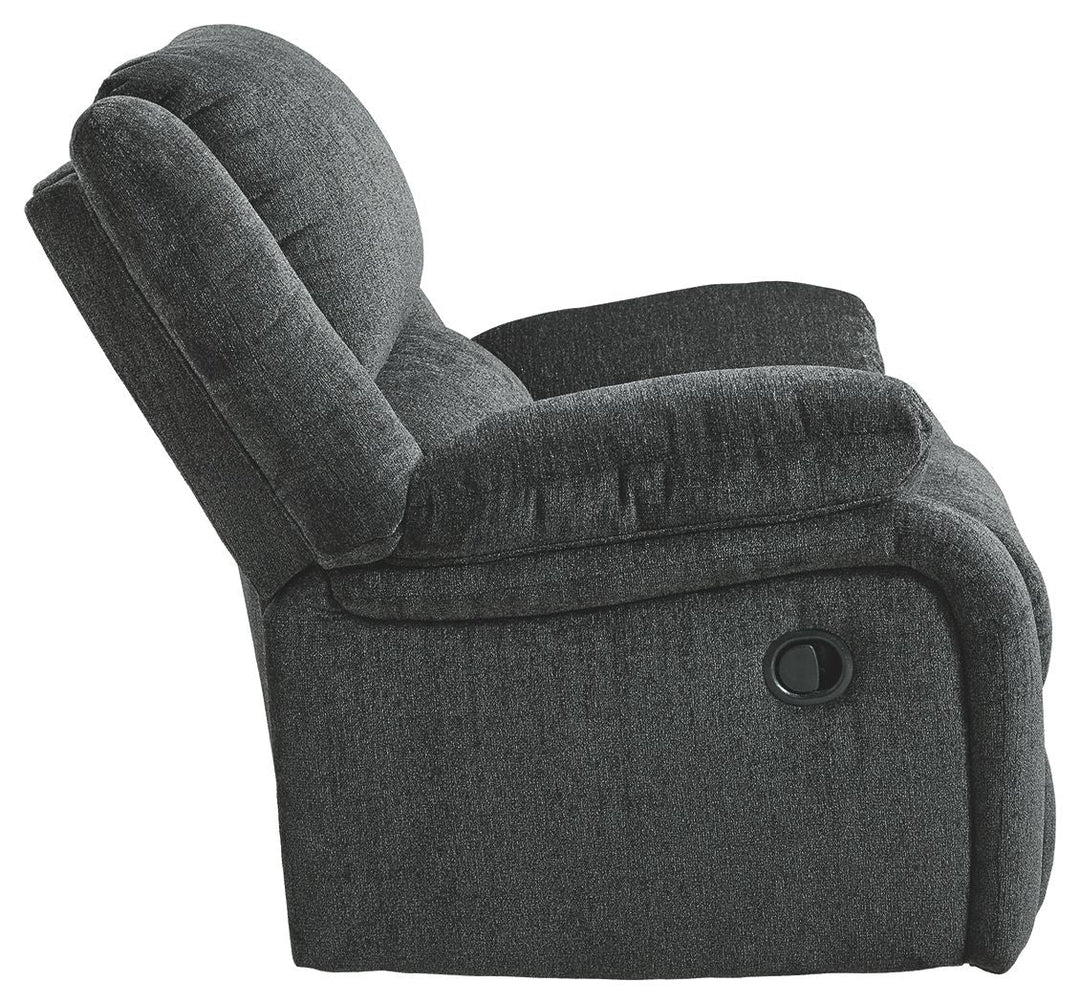 Draycoll - Rocker Recliner - Dark Gray