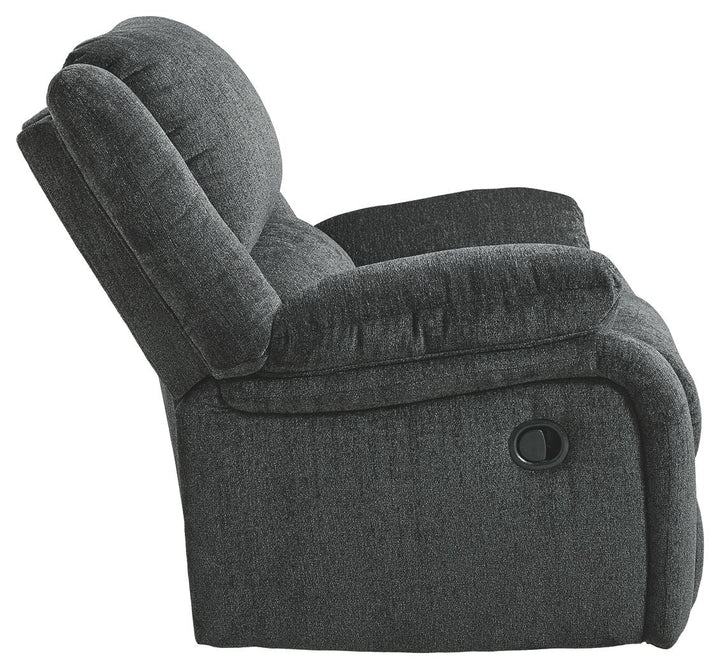 Draycoll - Rocker Recliner - Dark Gray