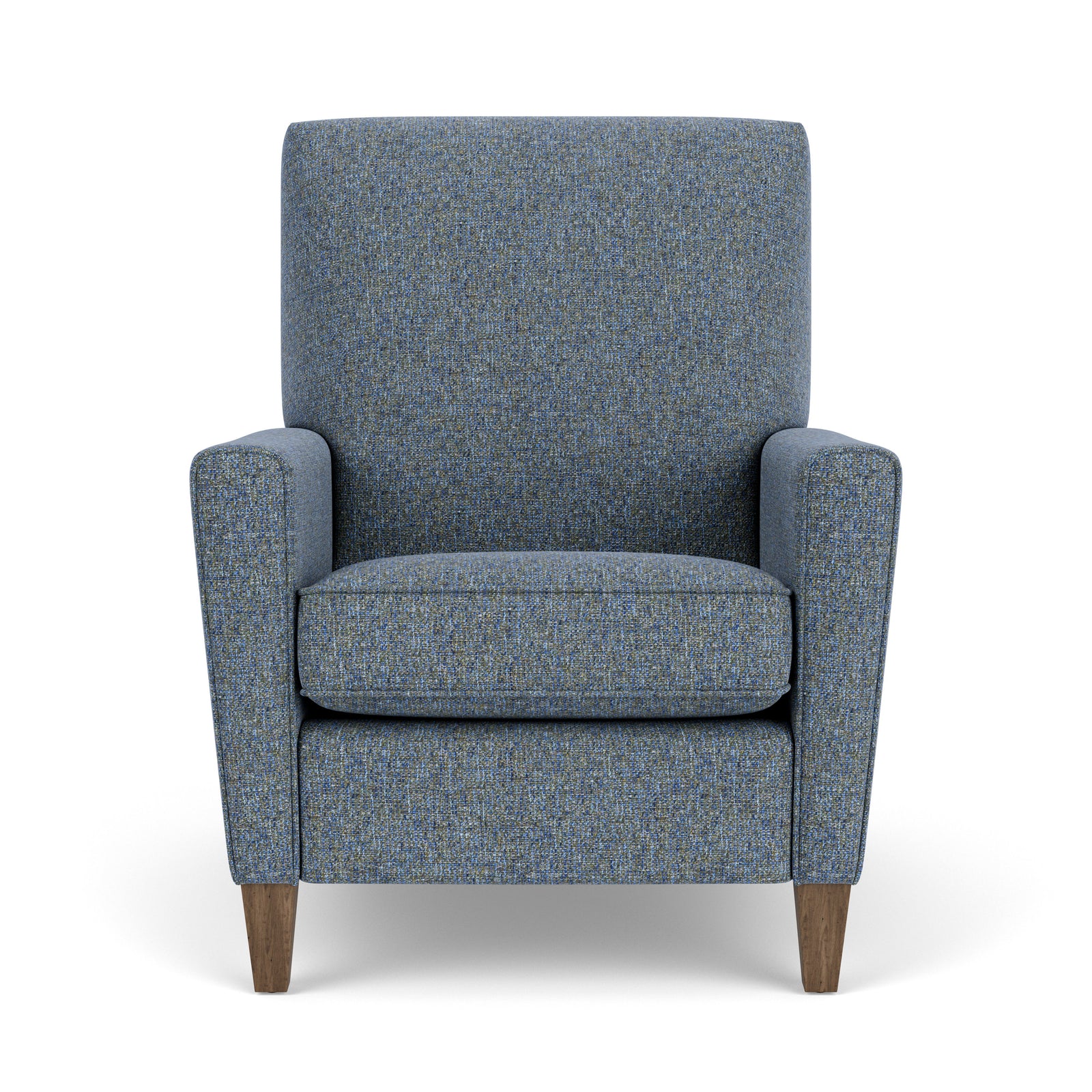 Digby  Fabric HighLeg Recliner  Blue