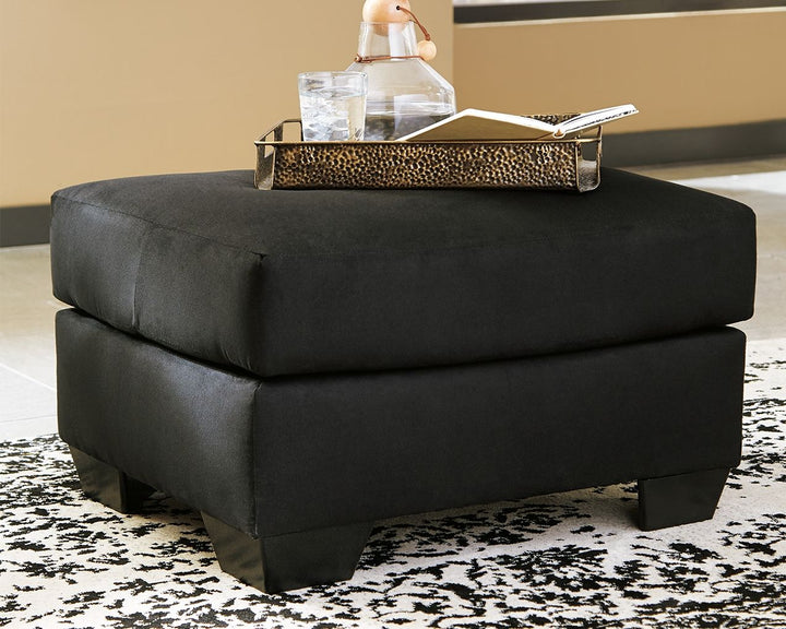 Darcy - Ottoman - Black