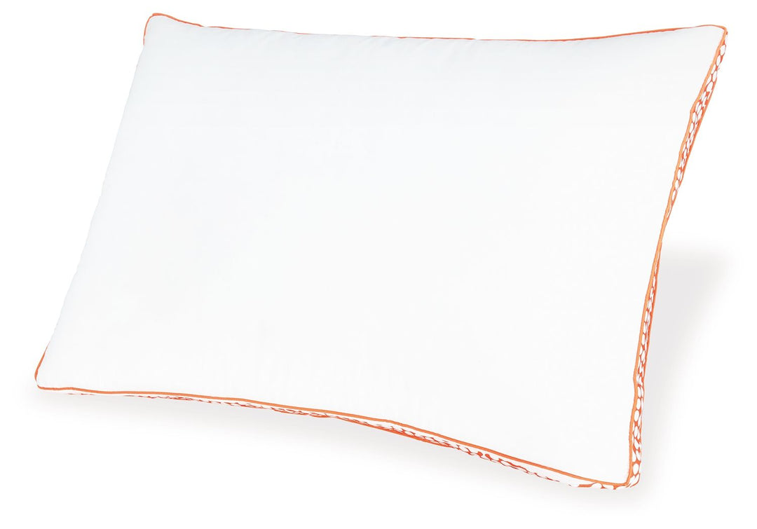 Zephyr 2.0 - 3-in-1 Pillow - White / Orange