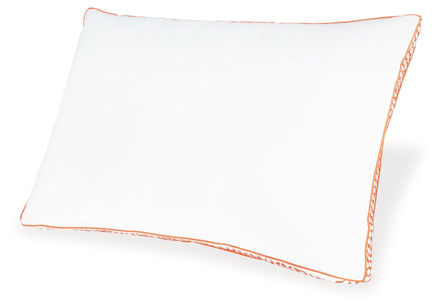 Zephyr 2.0 - 3-in-1 Pillow - White / Orange