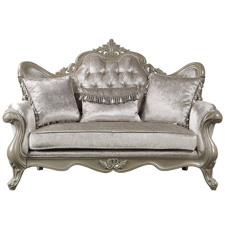 libertee-loveseat-with-3-pillows-beige-fabric-champagne