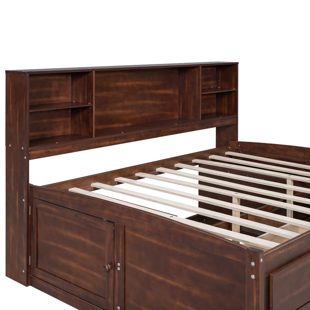 wooden-captain-bed-with-built-in-storage-shelves-4-drawers-and-2-cabinets-antique-brown-full-size
