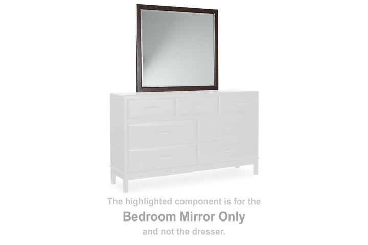 Vanmore - Bedroom Mirror - Dark Brown