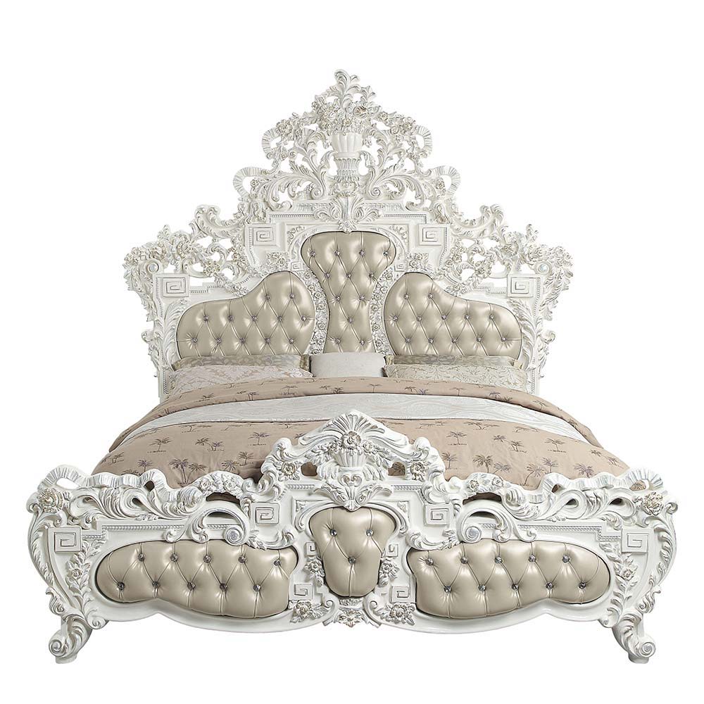 vanaheim-eastern-king-bed-beige-synthetic-leather-antique-white