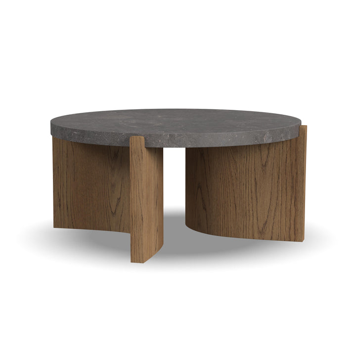 flexsteel-eclipse-round-coffee-table-light-brown-dark-gray-w1488-034