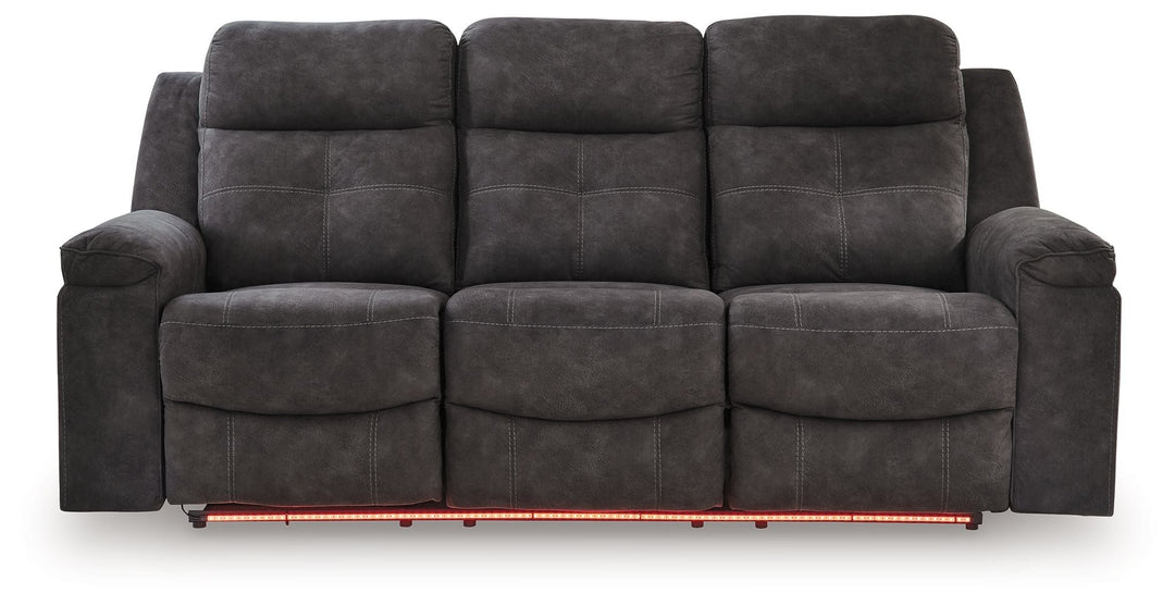 Brysonview - Reclining Sofa - Charcoal