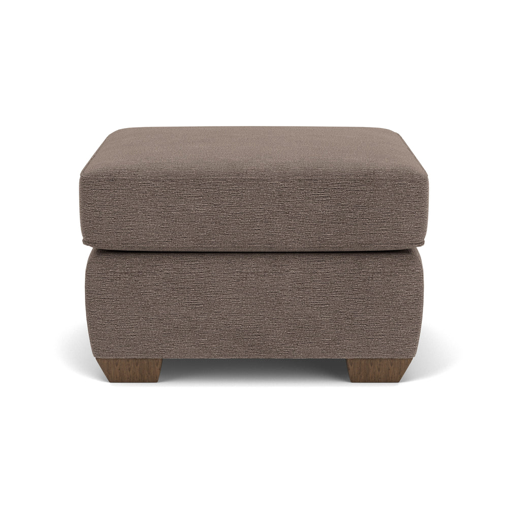 Main Street Fabric Ottoman