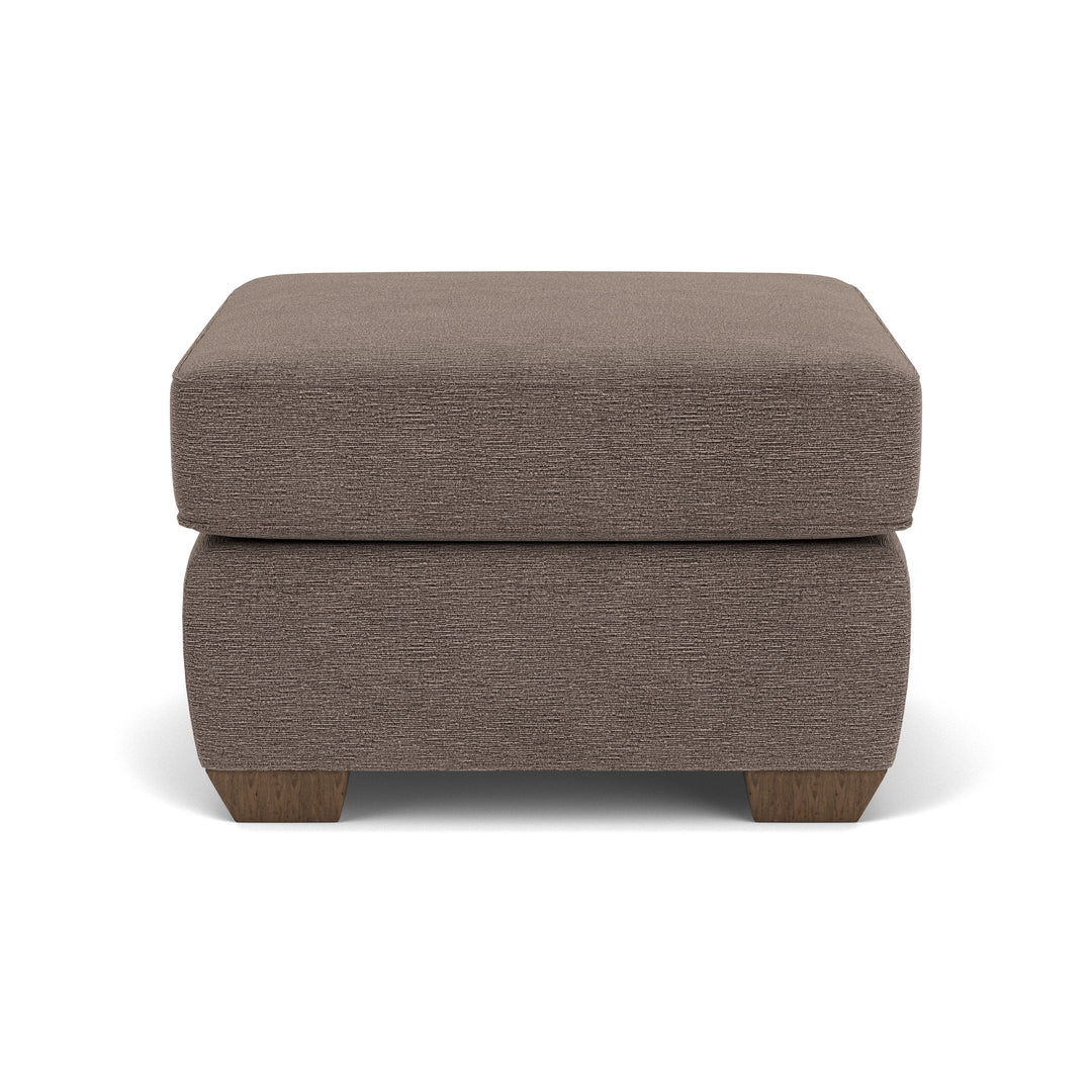 Main Street  Ottoman  Dark Gray