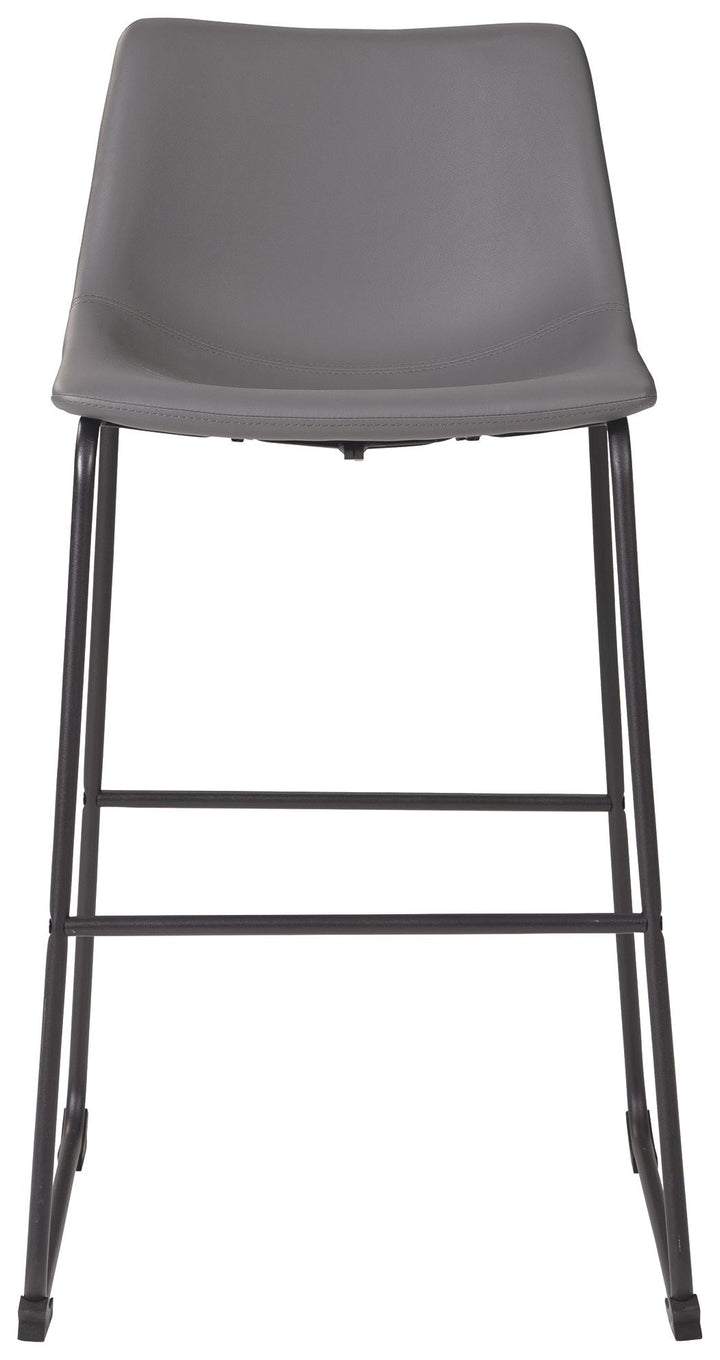 Centiar - Tall UPH Barstool (Set of 2) - Gray