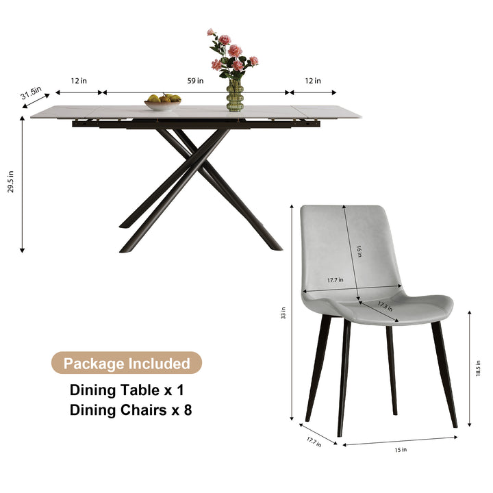 modern-retractable-sintered-stone-8-piece-dining-table-set