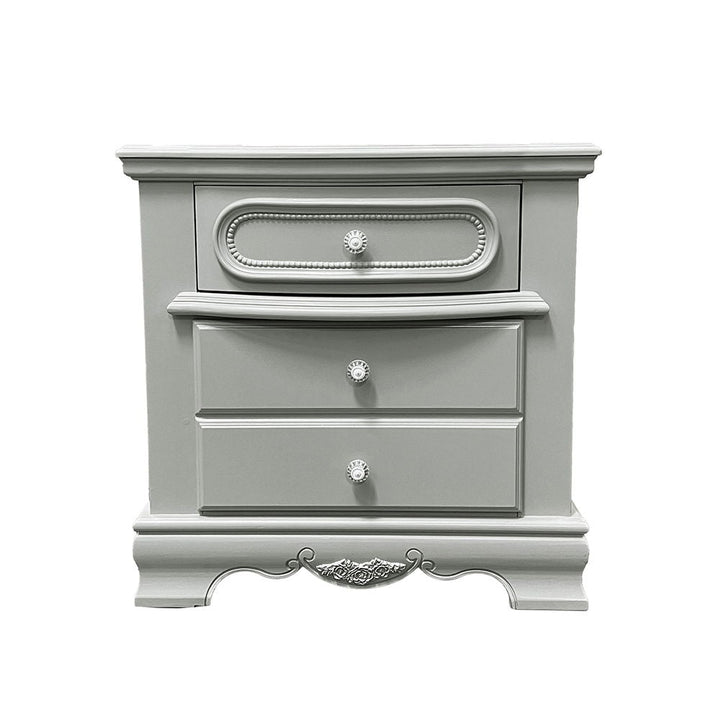 Flora - Nightstand - Gray