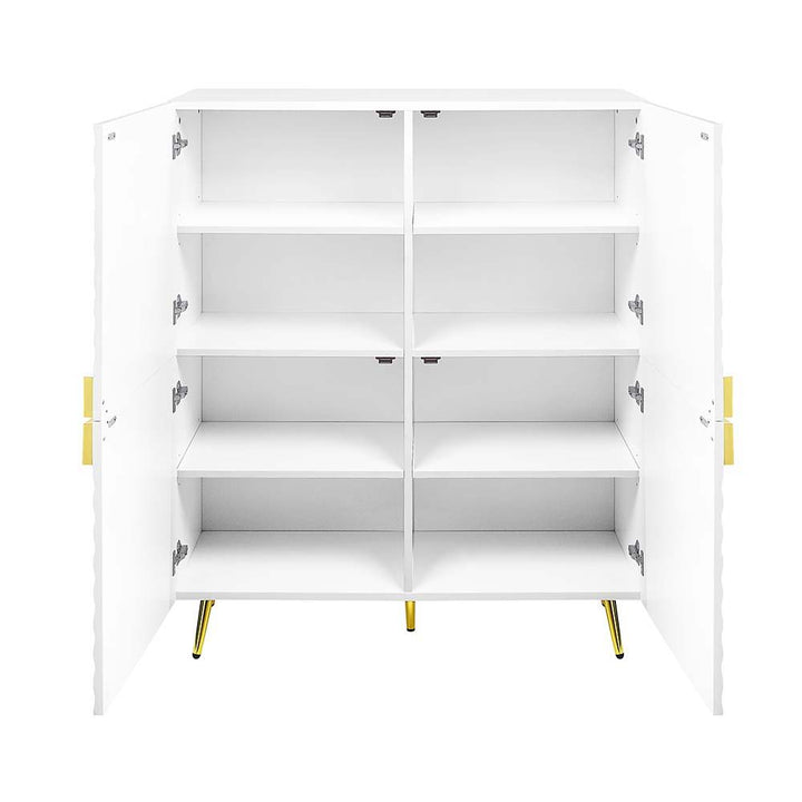 Gaines - Accent Cabinet - White High Gloss