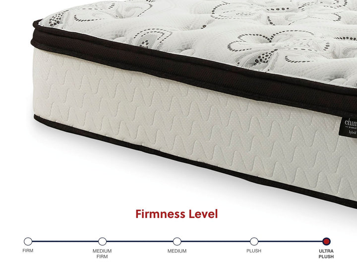 Chime 12 Inch Hybrid - 12" Twin Mattress - White
