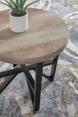 Deanlee Table (Set of 3) - Light Brown Table Set modern furniture Contempo Furniture