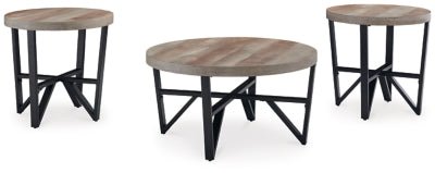 Deanlee Table (Set of 3) - Light Brown | Ashley Furniture