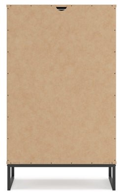 Deanlow Chest of Drawers - Light Brown Accent Chest modern furniture Contempo Furniture