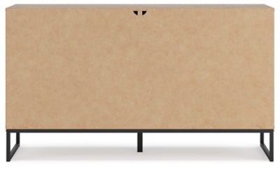 Deanlow Dresser - Light Brown Dresser modern furniture Contempo Furniture