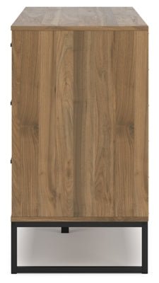 Deanlow Dresser - Light Brown Dresser modern furniture Contempo Furniture