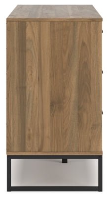 Deanlow Dresser - Light Brown Dresser modern furniture Contempo Furniture