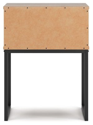 Deanlow Nightstand - Light Brown Accent Nightstand modern furniture Contempo Furniture